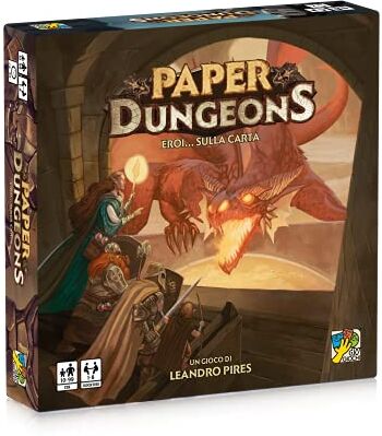 dV Giochi Paper Dungeons, 1-8 giocatori, 10 99 anni