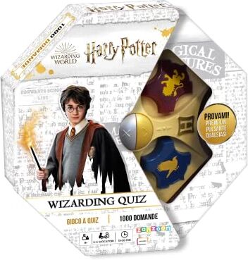 Asmodee Wizarding Quiz Gioco a Quiz Elettronico sull'Universo di Harry Potter, 2-4 Giocatori, 8+ Anni, Edizione in Italiano