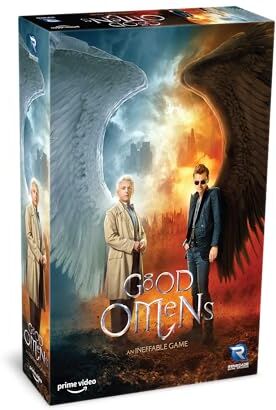 Renegade Game Studios Renegade Games Studios Good Omens: an Ineffable Game  Esclusiva Amazon   Basato sulla serie originale Amazon   Giochi cooperativi per 2-4 giocatori, età 14+