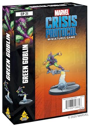 Atomic , Marvel Crisis Protocol: Character Pack: Green Goblin , Miniatures Game , Ages 10+ , 2+ Players , 45 Minutes Playing Time