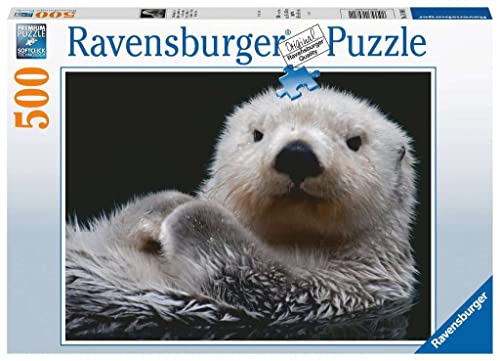 Ravensburger Puzzle Piccola Dolce Nutria, 500 Pezzi, Idea regalo, per Lei o Lui, Puzzle Adulti