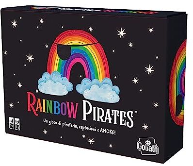 GOLIATH Rainbow Pirates Gioco di Carte, Party Game, 2-5 Giocatori, 7+ Anni, Edizione in Italiano