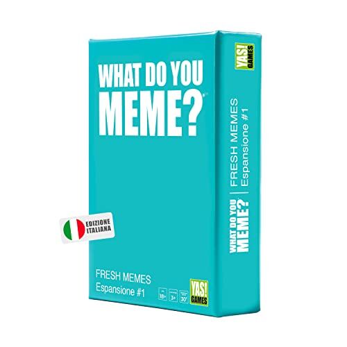 Rocco Giocattoli Yas Games Espansione What Do You Meme? Freshmeme L'Unico in Italiano, 18+ anni