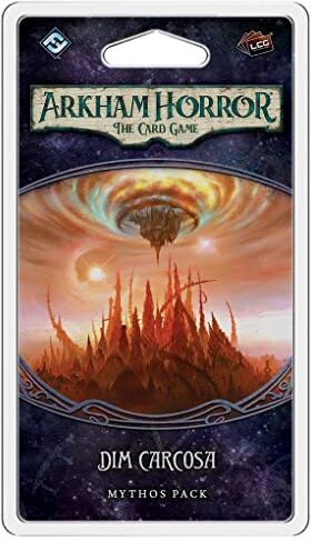 Fantasy Flight Games , Arkham Horror The Card Game: Mythos Pack 2.6. Dim Carcosa , Card Game , Ages 14+ , 1 to 4 Players , 60 to 120 Minutes Playing Time