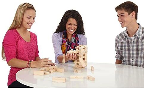 Hasbro Gaming Jenga Gioco di Precisione e Abilità (Versione 2017) (Gioco in Scatola),