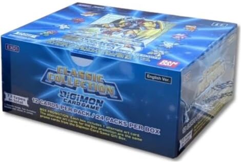 Bandai Box Digimon Card Game EX-01 Classic Collection