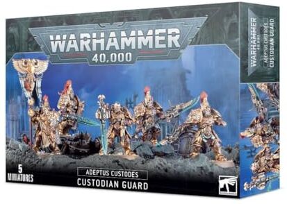 Games Workshop Warhammer 40k Adeptus Custodes Custodian Guard