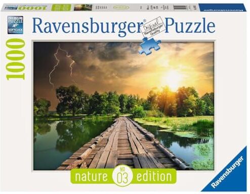 Ravensburger Puzzle Luce mistica, Collezione Nature Edition, 1000 Pezzi, Idea regalo, per Lei o Lui, Puzzle Adulti