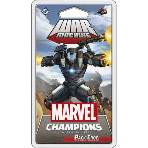 Asmodee , Marvel Champions Il Gioco di Carte: War Machine, Pack Eroe, Espansione Gioco da Tavolo, Edizione in Italiano