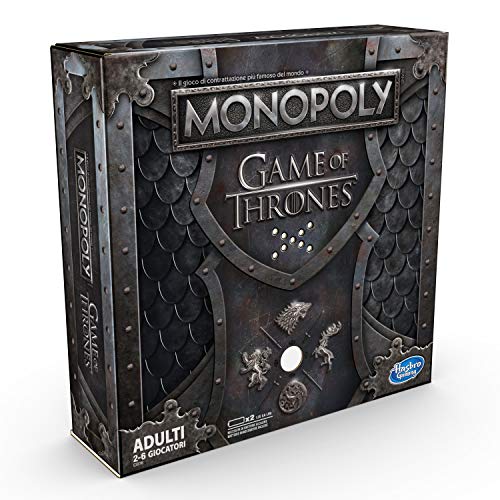 Monopoly Hasbro    Game of Thrones, Gioco Adulti, 2-6 giocatori (Edizione in Italiano)