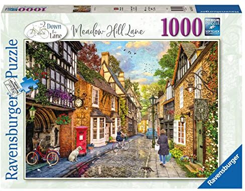 Ravensburger Puzzle Medow Hill Lane, 1000 Pezzi, Idea regalo, per Lei o Lui, Puzzle Adulti