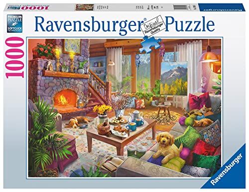 Ravensburger Puzzle Casetta accogliente, 1000 Pezzi, Idea regalo, per Lei o Lui, Puzzle Adulti