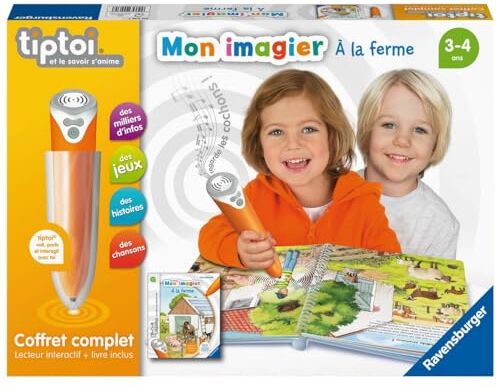 Ravensburger - Tiptoi® Cofanetto completo con lettore interattivo + libro, a partire da 3 anni