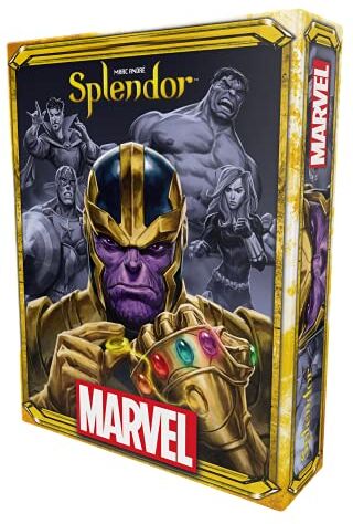 Asmodee Splendor Marvel, Gioco da Tavolo, 2-4 Giocatori, 10+ Anni, Edizione in Italiano, 8614