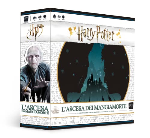 Asmodee : Harry Potter L’Ascesa dei Mangiamorte Gioco da Tavolo, 2-4 Giocatori, 11+ Anni, Edizione in Italiano