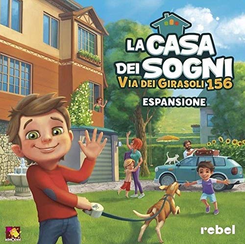 Asmodee La Casa dei Sogni: Via dei Girasoli 156 Espansione Gioco da Tavolo, Edizione in Italiano