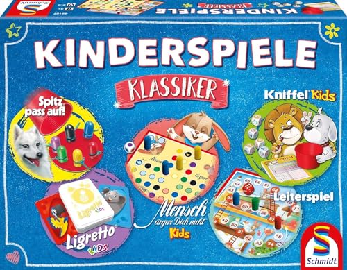 Schmidt Spiele Gioco classico per bambini, collezione di giochi per bambini, multicolore