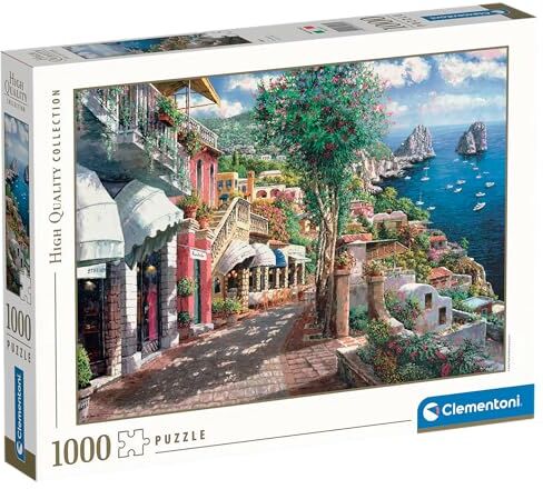 Clementoni - Capri Puzzle, 100 Pezzi, Multicolore, 1000,