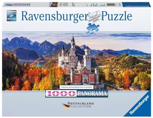 Ravensburger Puzzle Schools Neuschwastein, 1000 Pezzi, Idea regalo, per Lei o Lui, Puzzle Adulti