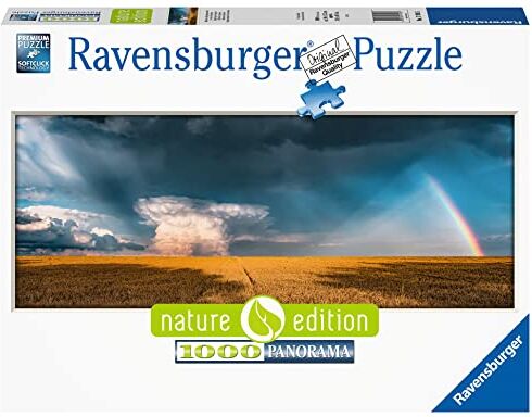 Ravensburger Puzzle Campi dopo la tempesta, Collezione Lost Places, 1000 Pezzi, Idea regalo, per Lei o Lui, Puzzle Adulti