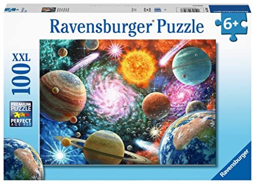 Ravensburger Puzzle Stelle e pianeti, 100 Pezzi XXL, Età Raccomandata 6+ Anni