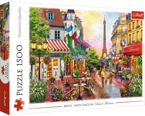 Trefl 1500 Elementi, Qualità Premium, per adulti e Bambini dai 12 anni Puzzle, Colore Il fascino di Parigi,