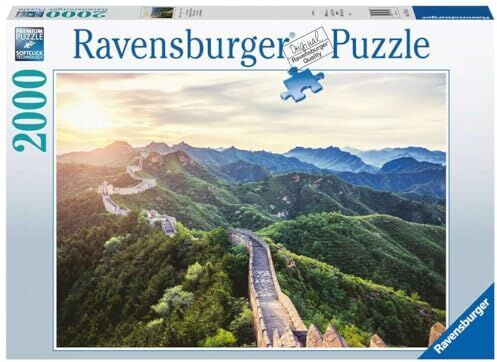 Ravensburger Puzzle La Muraglia Cinese, 2000 Pezzi, Idea regalo, per Lei o Lui, Puzzle Adulti