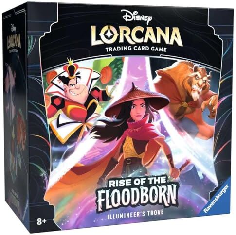 Ravensburger Disney Lorcana Trading Card Game: Salita delle inondazioni Trove Pack (Inglese)