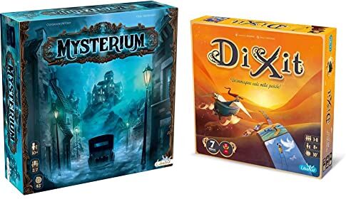 Asmodee MYSTERIUM Gioco da Tavolo in Italiano & Dixit Gioco da Tavolo di Immaginazione e Fantasia, 3-8 Giocatori, 8+ Anni, Edizione in Italiano