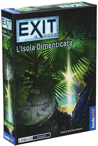 Giochi Uniti Exit L'Isola Dimenticata, Escape room, Edizione Italiana,