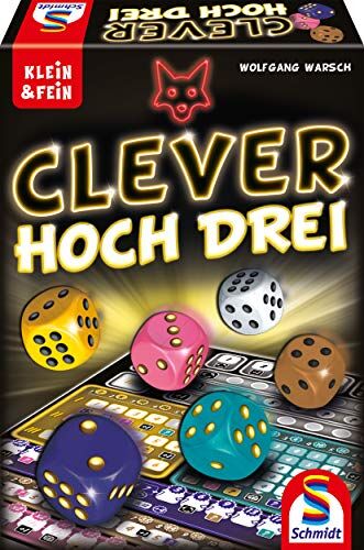 Schmidt Spiele Clever hoch Drei: Familienspiele