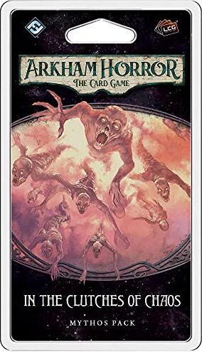 Fantasy Flight Games , Arkham Horror The Card Game: Mythos Pack 4.5. In the Clutches of Chaos, Card Game, Ages 14+, 1 to 4 Players, 60 to 120 Minutes Playing Time