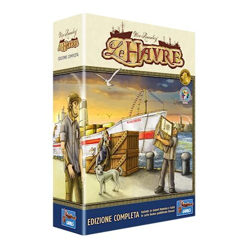 Asmodee Le Havre, Gioco da Tavolo, 1-5 Giocatori, 12+ Anni, Edizione in Italiano