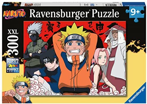 Ravensburger Puzzle Naruto, 300 Pezzi XXL, Età Raccomandata 9+ Anni