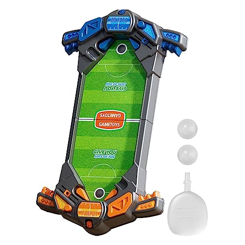 Luckxing Flipper da calcio da tavolo Gioco di flipper Mini Spray Water per gli appassionati di calcio,Giochi sportivi da competizione da tavolo da calcio, coordinazione occhio-mano Giocattoli