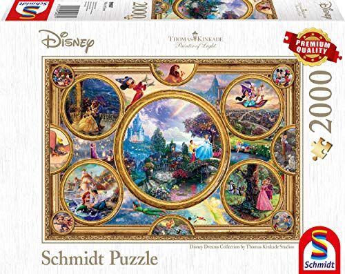 Kinkade, Thomas Thomas Kinkade: Disney Dreams Collection Jigsaw Puzzle (2000-Piece)