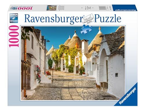 Ravensburger Puzzle Alberobello, 1000 Pezzi, Idea regalo, per Lei o Lui, Puzzle Adulti