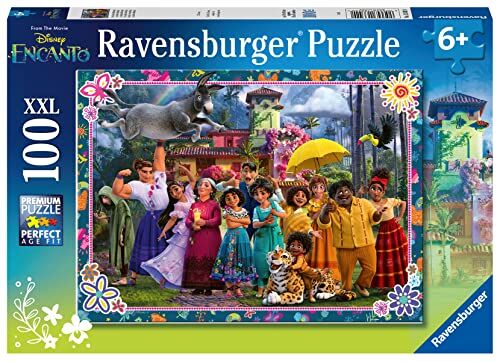 Ravensburger Puzzle Encanto, 100 Pezzi XXL, Età Raccomandata 6+ Anni