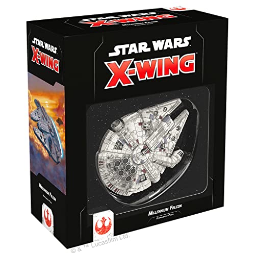Fantasy Flight Games Star Wars X-Wing Second Edition: Rebel Alliance: Millennium Falcon Expansion Pack Miniature Game