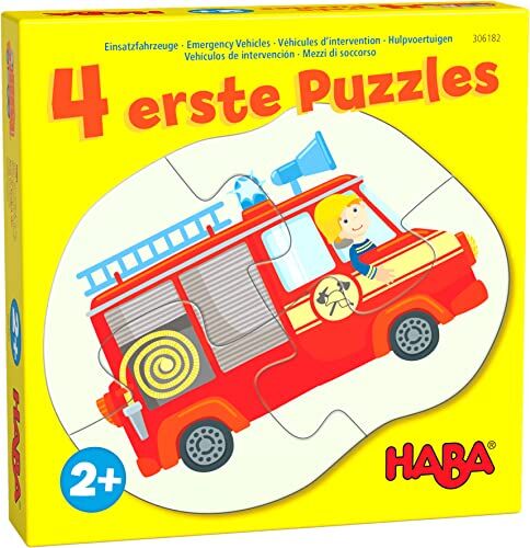 HABA - Puzzle a Partire da 2 Anni, Multicolore,