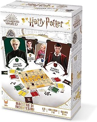 Asmodee Harry Potter: Maestro di Incantesimi Mettiti alla Prova con gli Incantesimi di Hogwarts, Gioco da Tavolo, 2-6 Giocatori, 7+ Anni, Edizione in Italiano