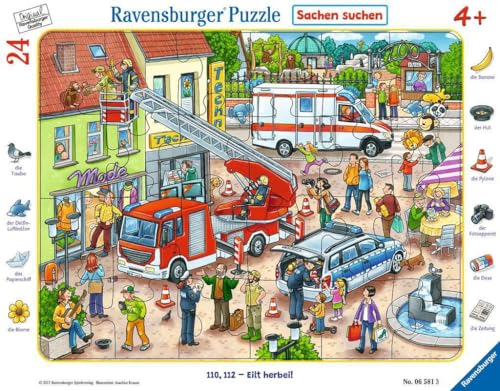 Ravensburger 06581 "110, 112 Salvataggio in Corso Puzzle