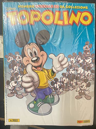 Disney Topolino 3522 BLISTERATO Numero speciale da collezione 3D