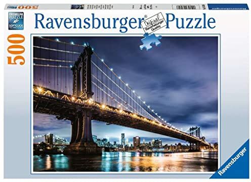 Ravensburger Puzzle New York, 500 Pezzi, Idea regalo, per Lei o Lui, Puzzle Adulti