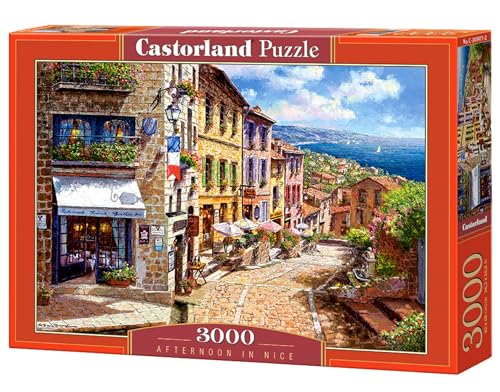 Castorland - Puzzle Pomeriggio a Nizza, Multicolore,