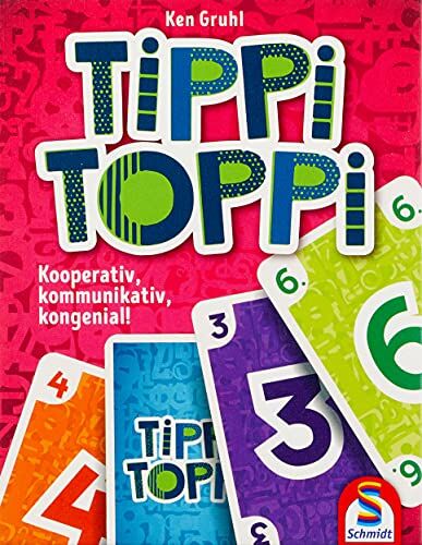 Schmidt Spiele Tippi Toppi, gioco di carte, multicolore