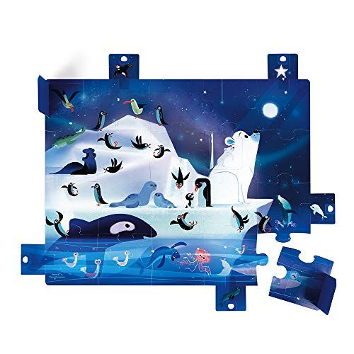 Janod Surprise Puzzle 20 Pieces Under the Stars From 2 Years Old,