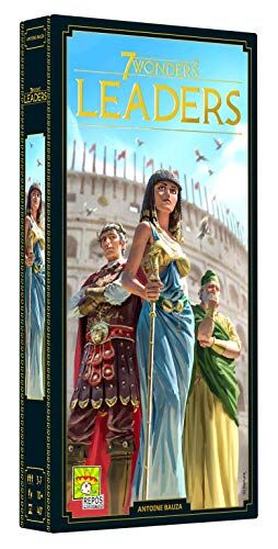 Asmodee Repos Production 7 Wonders Leaders Nuova Edizione espansione Italiano