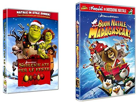 Universal Shrekkati Per Le Feste & Madagascar Buon Natale