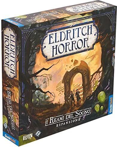 Giochi Uniti Eldritch Horror I Reami del Sogno, Espansione per Eldritch Horror, Gioco da tavolo, 1-8 Giocatori, 14+ AnniEdizione italiana,